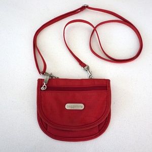 Orange Red baggalini Crossbody / Belt Purse